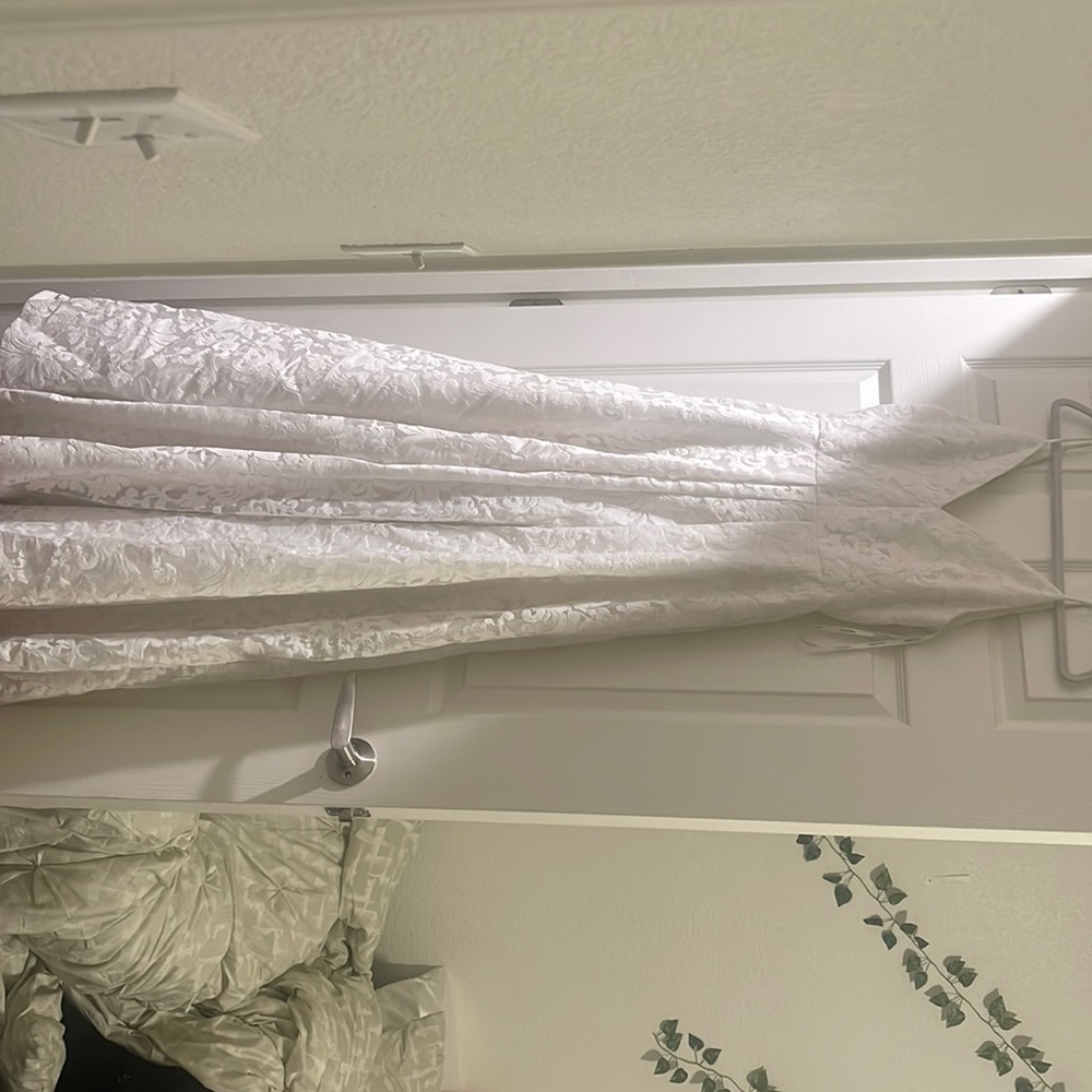 White Calvin Klein long dress - Picture 2 of 5